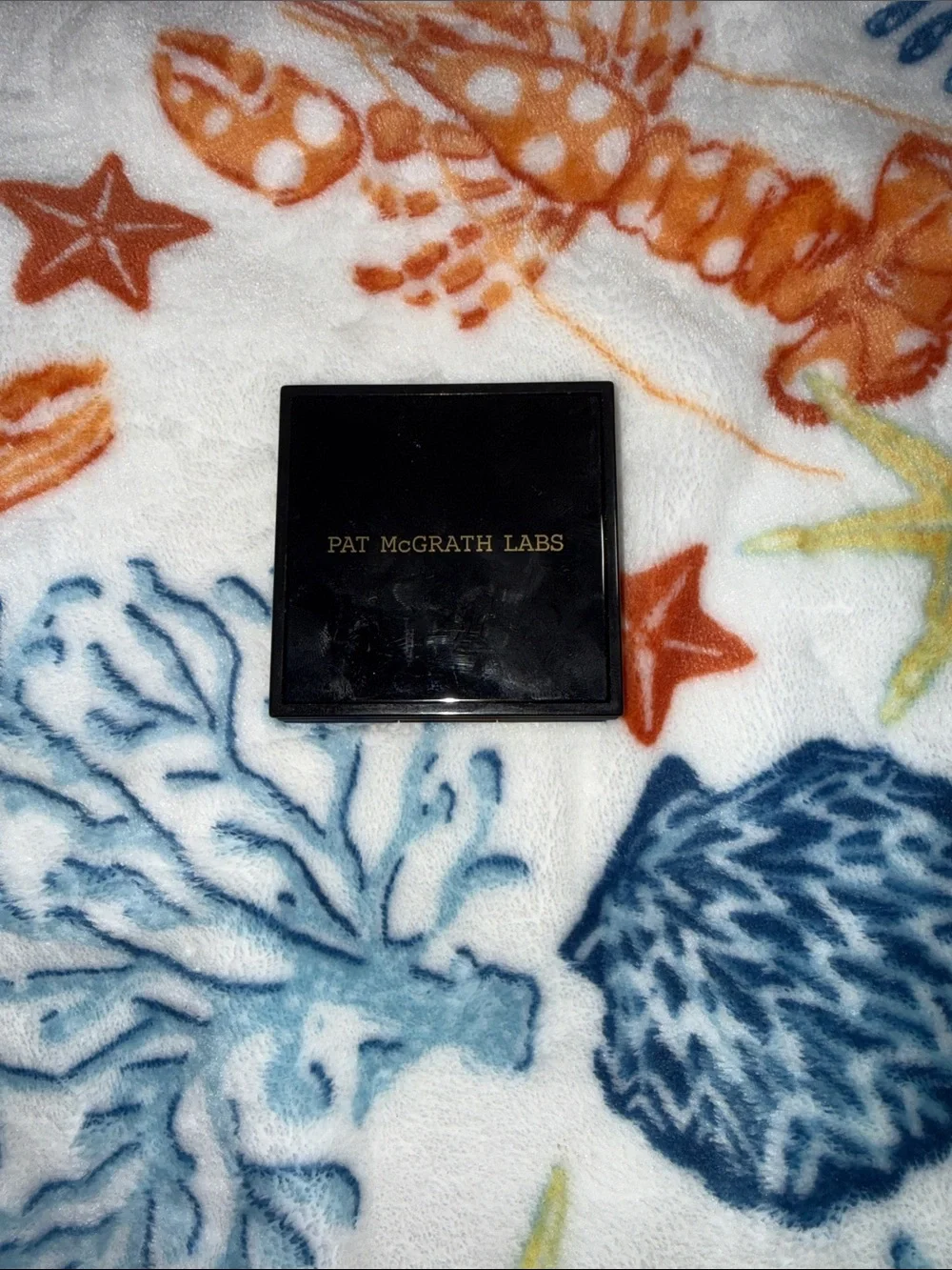 Pat McGrath Blush Compact - Black with Gold Logo